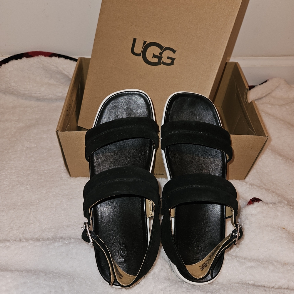 UGG Women's Black Sandals